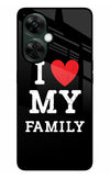 I Love My Family OnePlus Nord CE 3 Lite 5G Glass Case