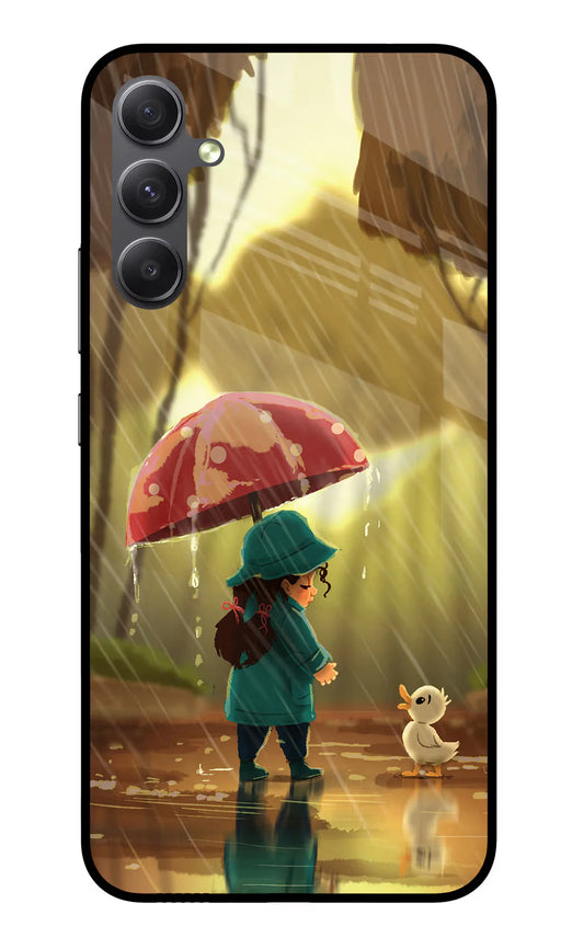 Rainy Day Samsung A34 5G Back cover