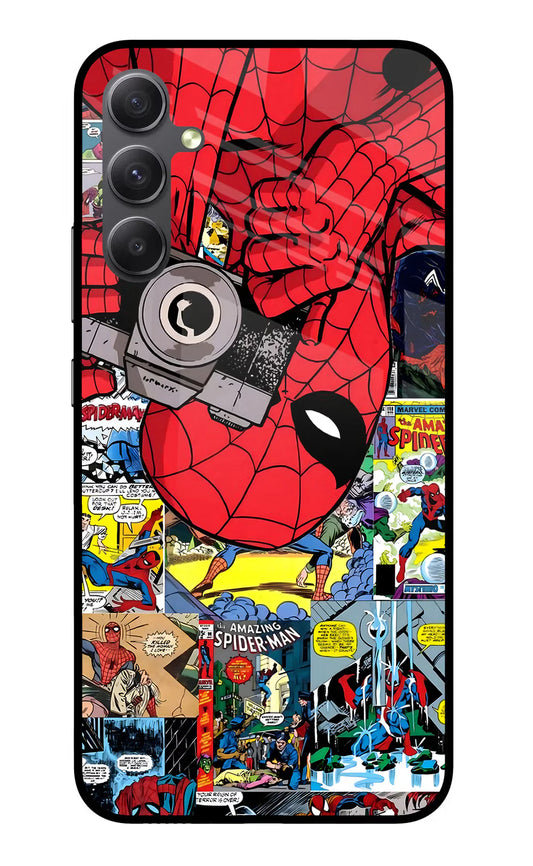 Spider Man Samsung A34 5G Back cover