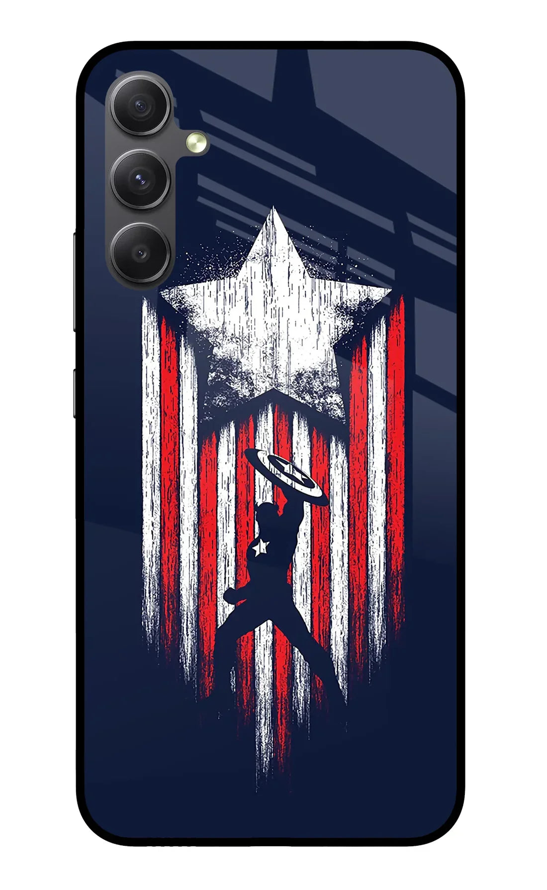 Captain America Marvel Art Samsung A34 5G Back cover