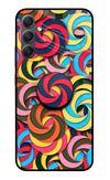 Spiral Pattern Samsung A34 5G Glass Case