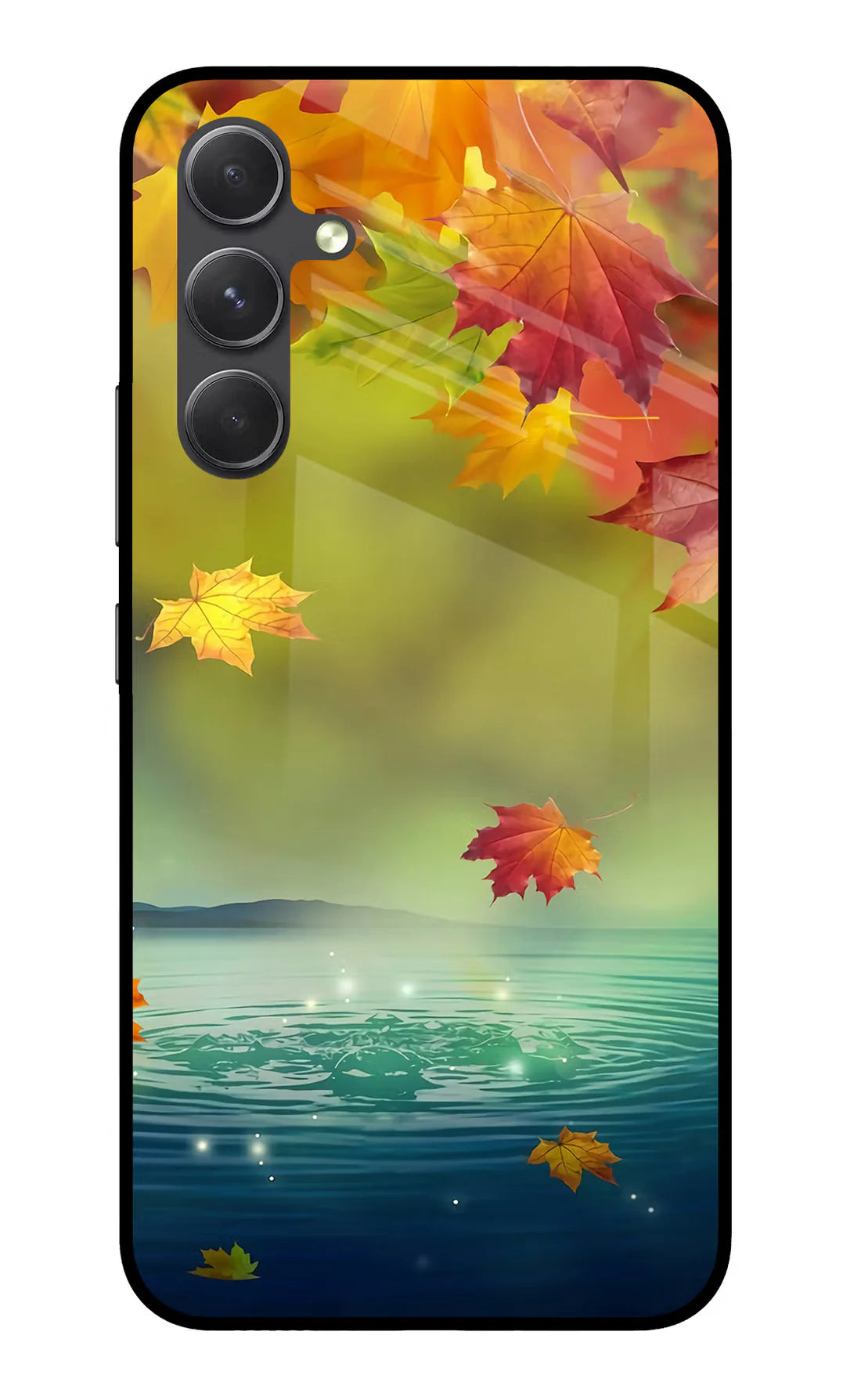 Flowers Samsung A54 5G Back cover