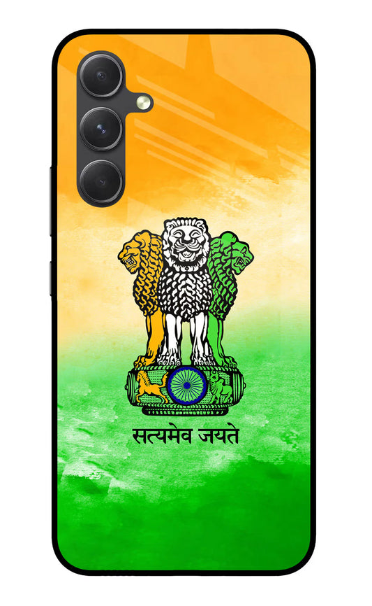Satyamev Jayate Flag Samsung A54 5G Back cover