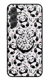 Cute Panda Samsung A54 5G Glass Case