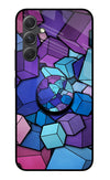 Cubic Abstract Samsung A54 5G Glass Case