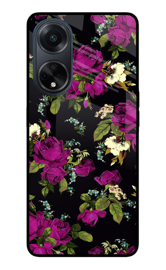 Flowers Oppo F23 Back cover