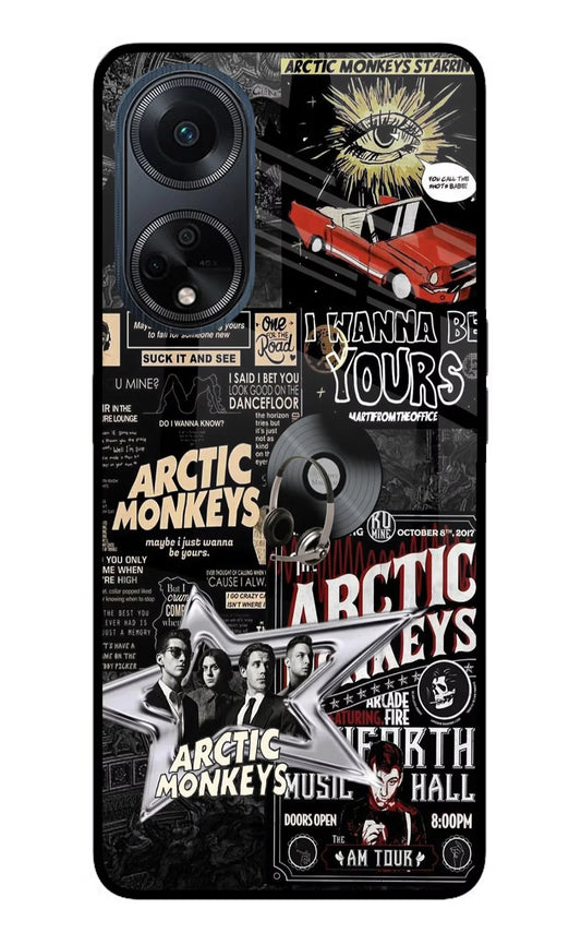 Arctic Monkeys Oppo F23 Back cover