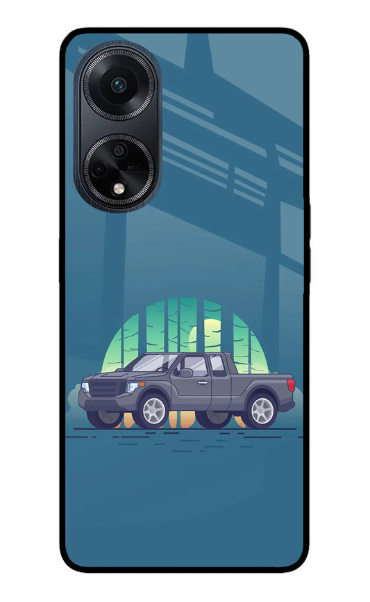 Retro Garage Vibe Oppo F23 Back cover