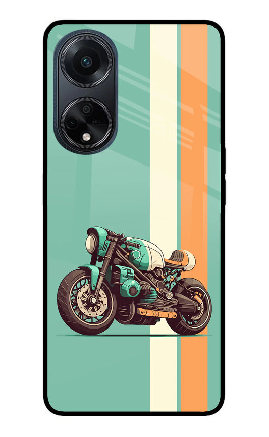 Striped Moto Drift Oppo F23back cover