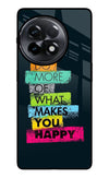 Do More Of What Makes You Happy OnePlus 11R Glass Case