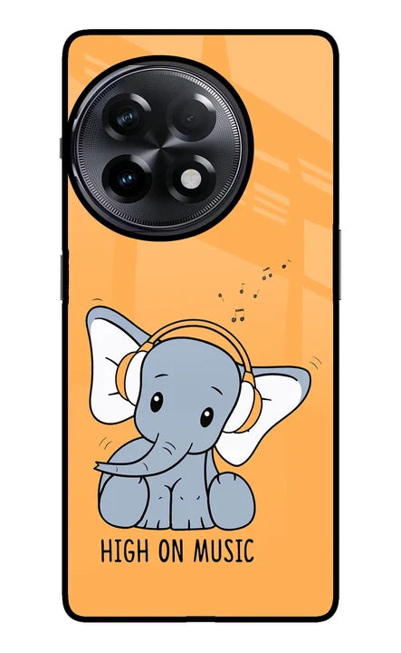 High On Music OnePlus 11R Back Cover