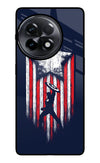 Captain America Marvel Art OnePlus 11R Glass Case