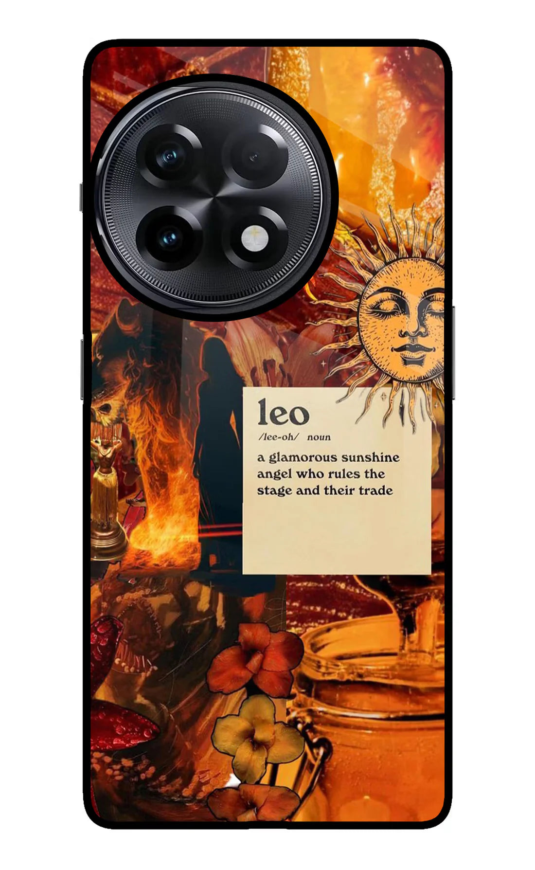 Leo Zodiac OnePlus 11R Back cover