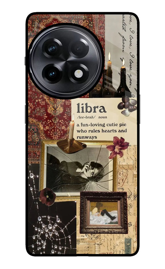 Libra Zodiac OnePlus 11R Back cover