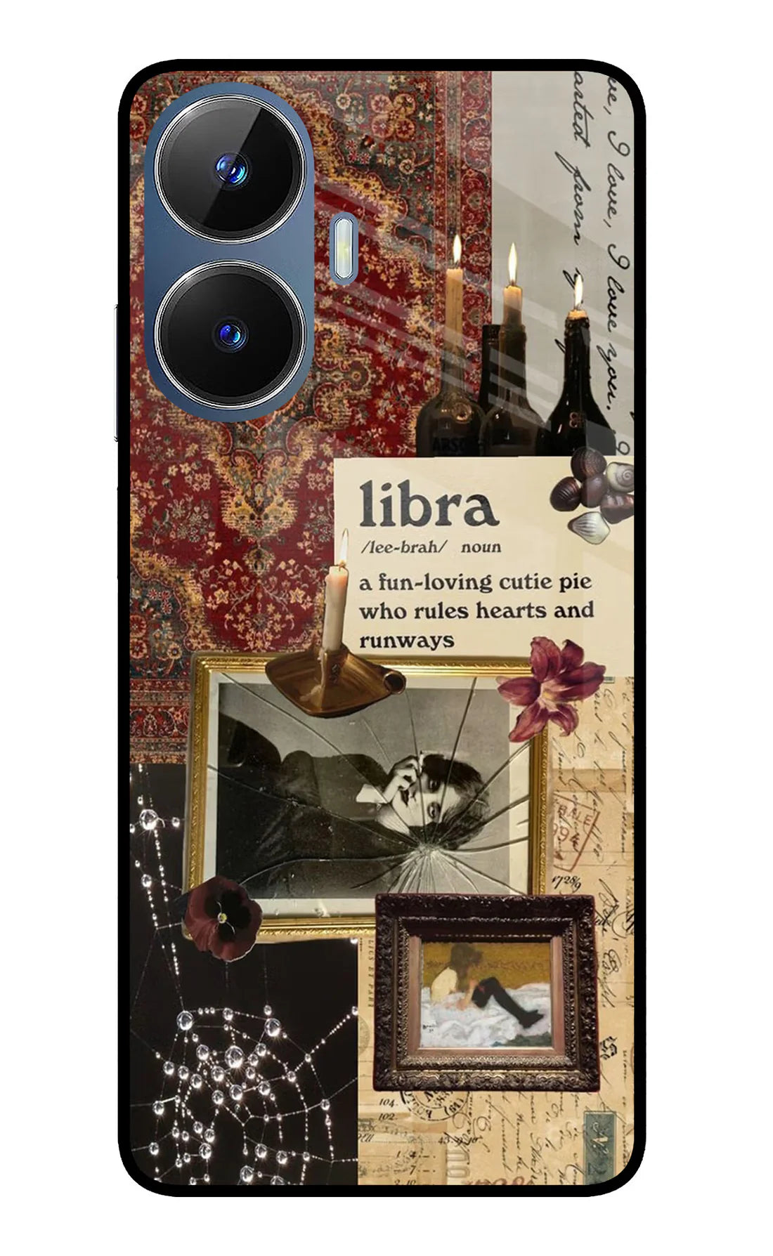 Libra Zodiac Realme C55/N55 Back cover