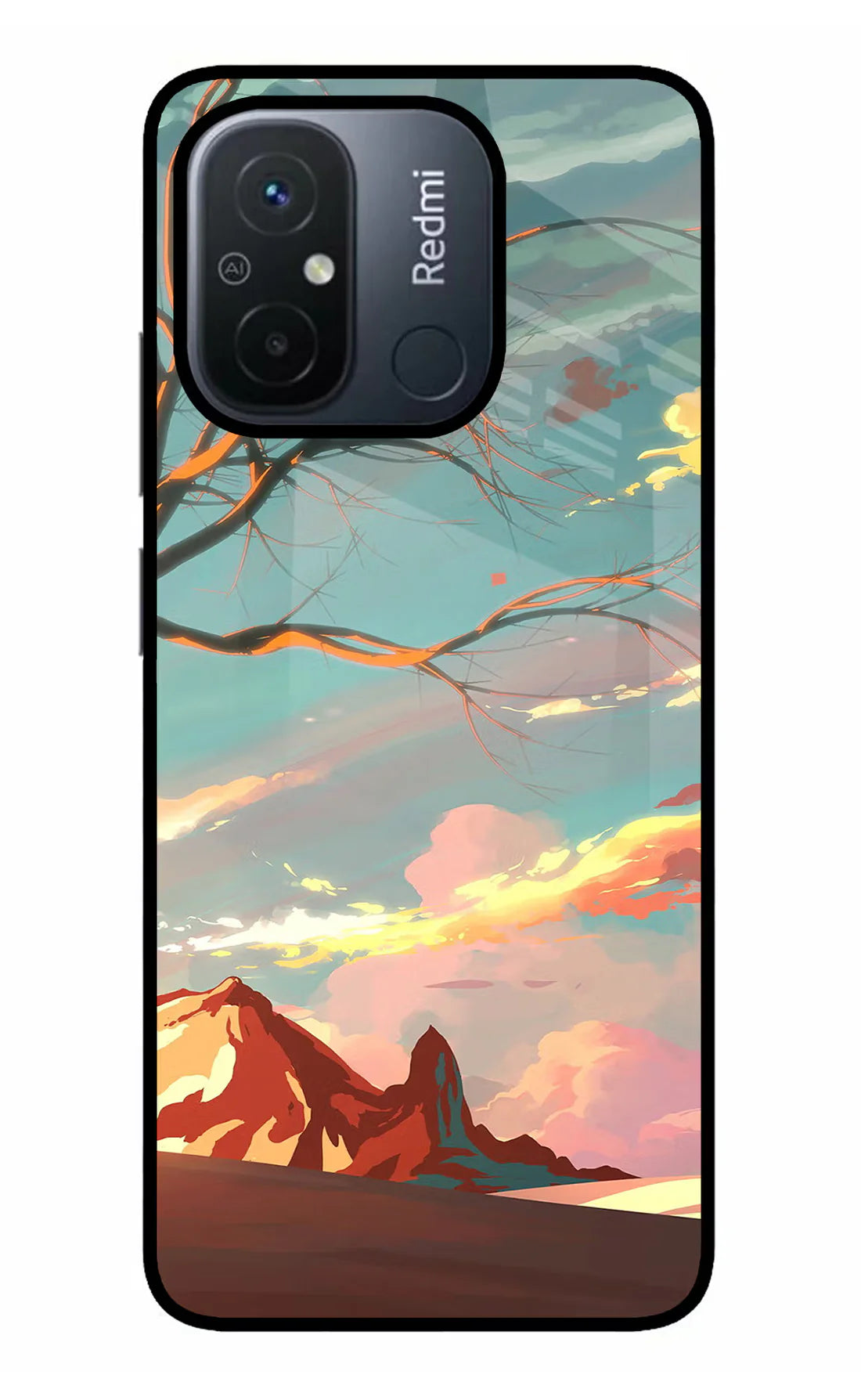 Scenery Redmi 12C Back cover