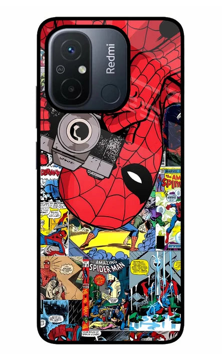 Spider Man Redmi 12C Back Cover