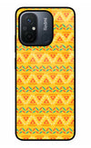 Tribal Pattern Redmi 12C Glass Case