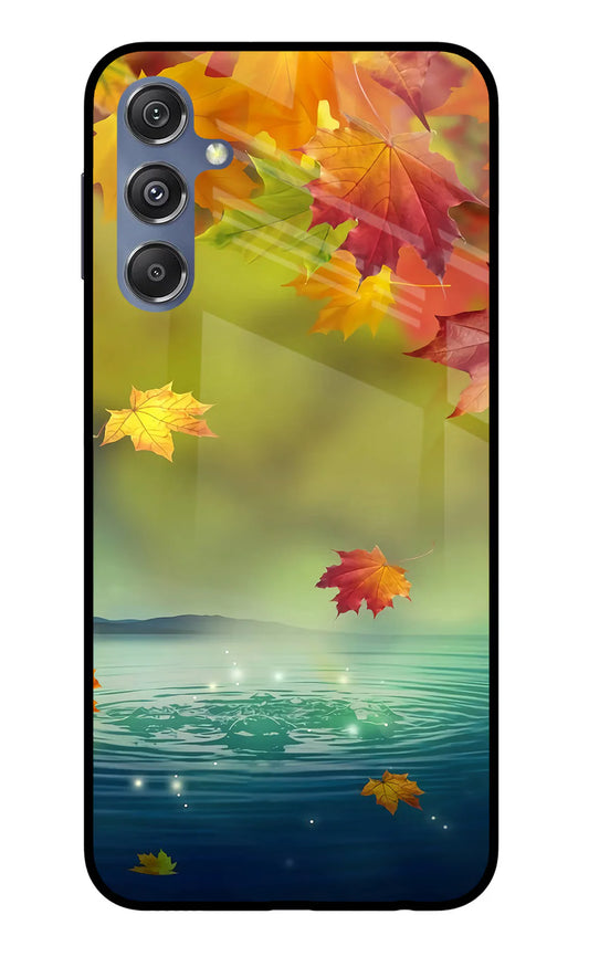 Flowers Samsung M34 5G Back cover