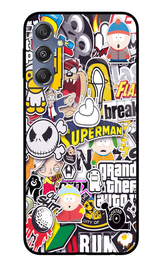 Sticker Bomb Samsung M34 5G Back cover