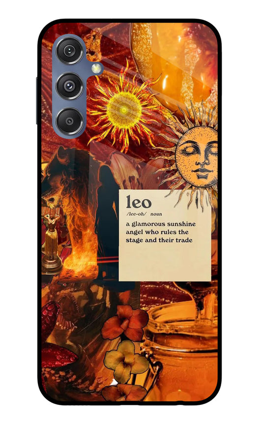 Leo Zodiac Samsung M34 5G Back cover