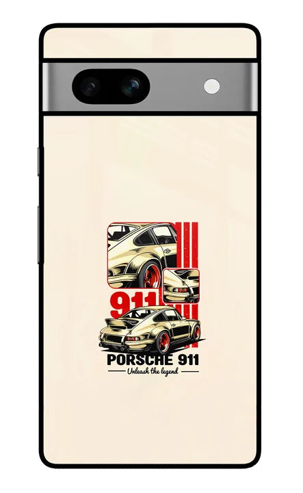 Classic Porsche 911 Google Pixel 7A Back Cover