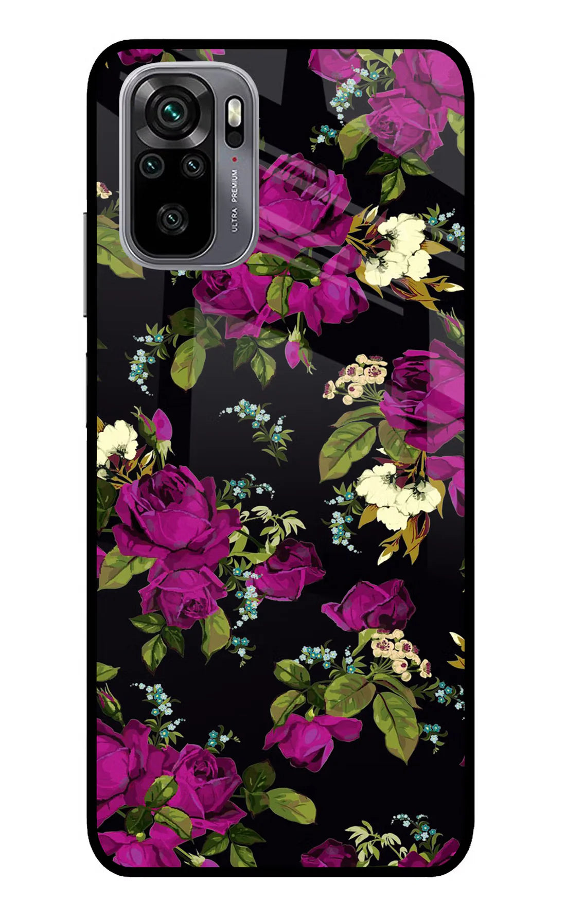 Flowers Redmi Note 11 SE  Back cover