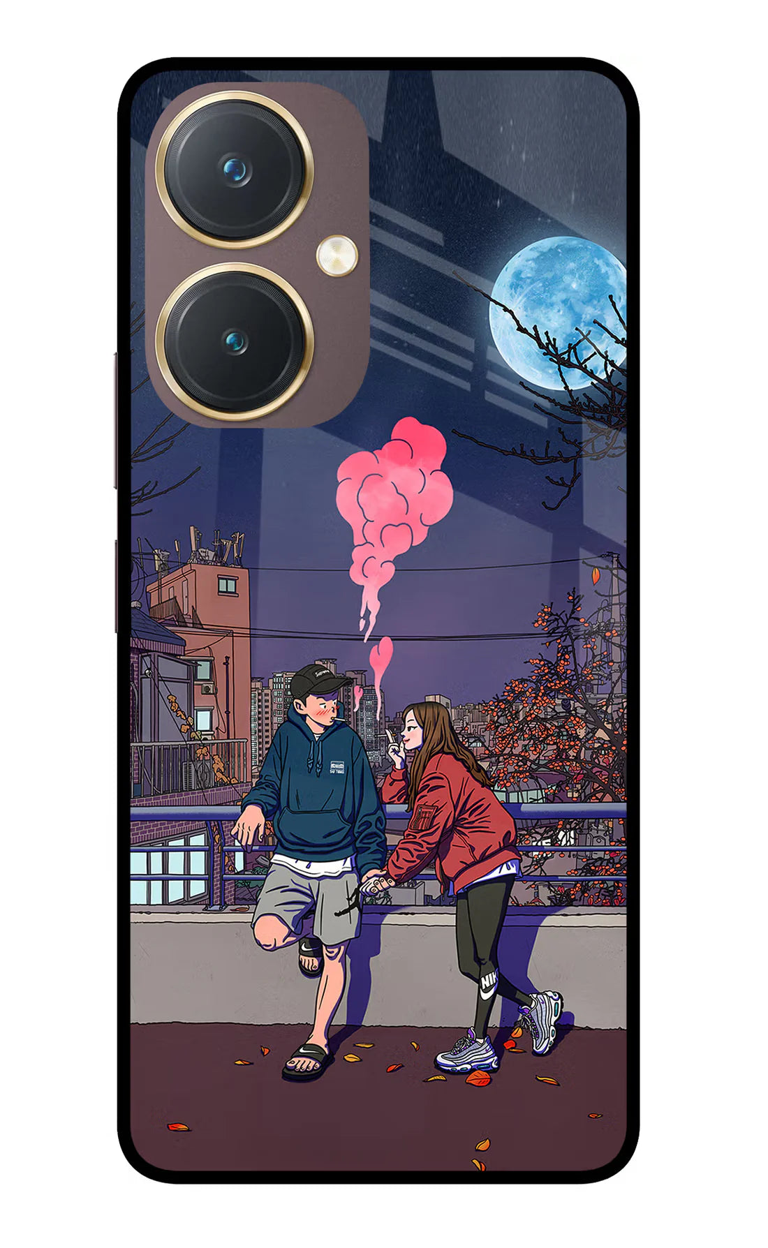 Chilling Couple Vivo Y27 Back cover