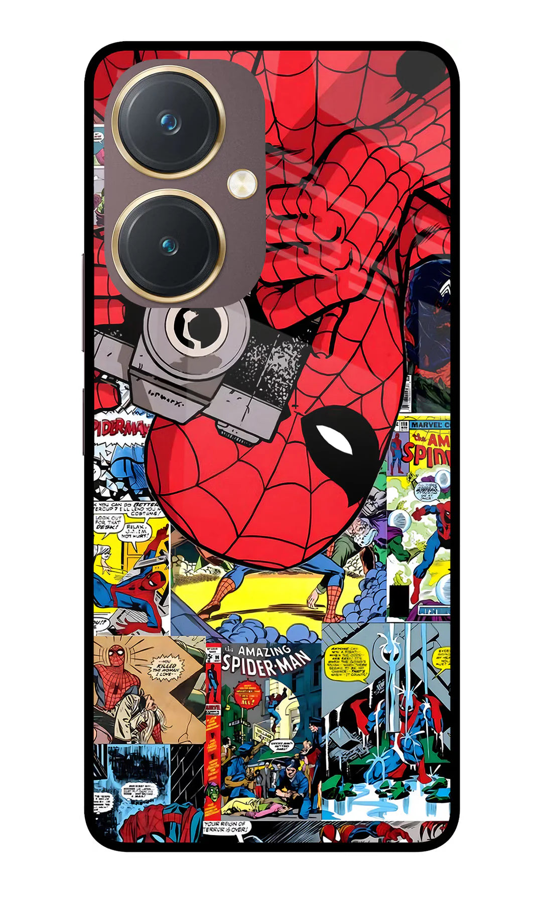 Spider Man Vivo Y27 Back cover