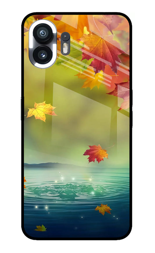 Flowers Nothing Phone 2 Back cover
