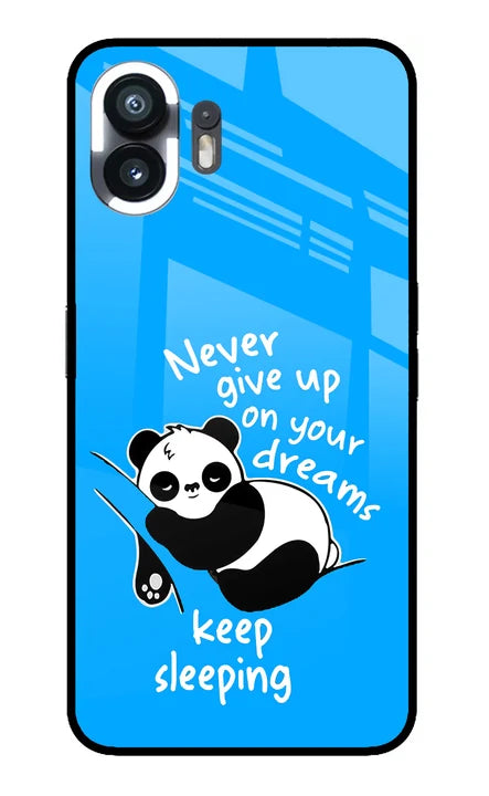 Keep Sleeping Nothing Phone 2 Back Cover