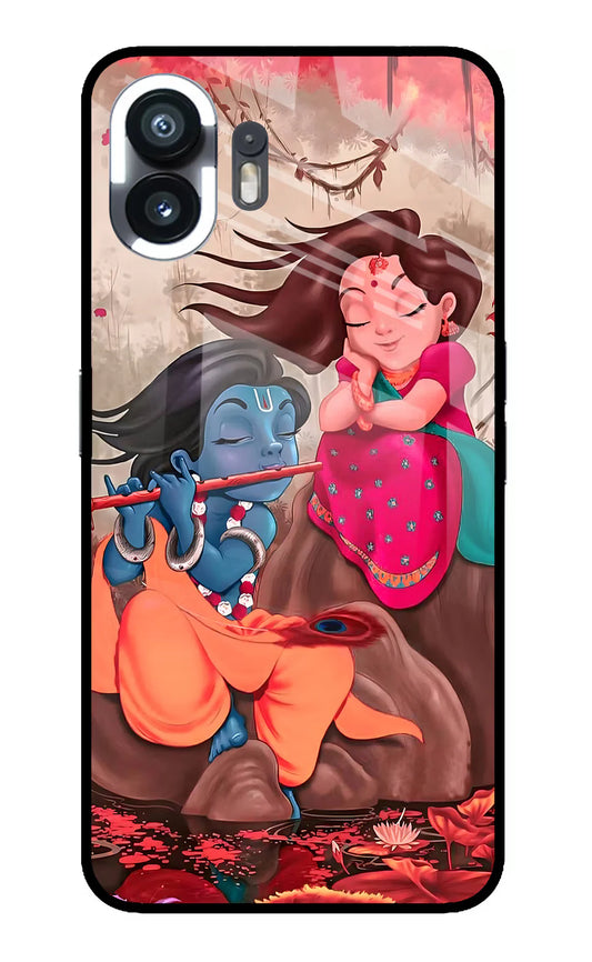 Radhe Krishna Nothing Phone 2 Back cover
