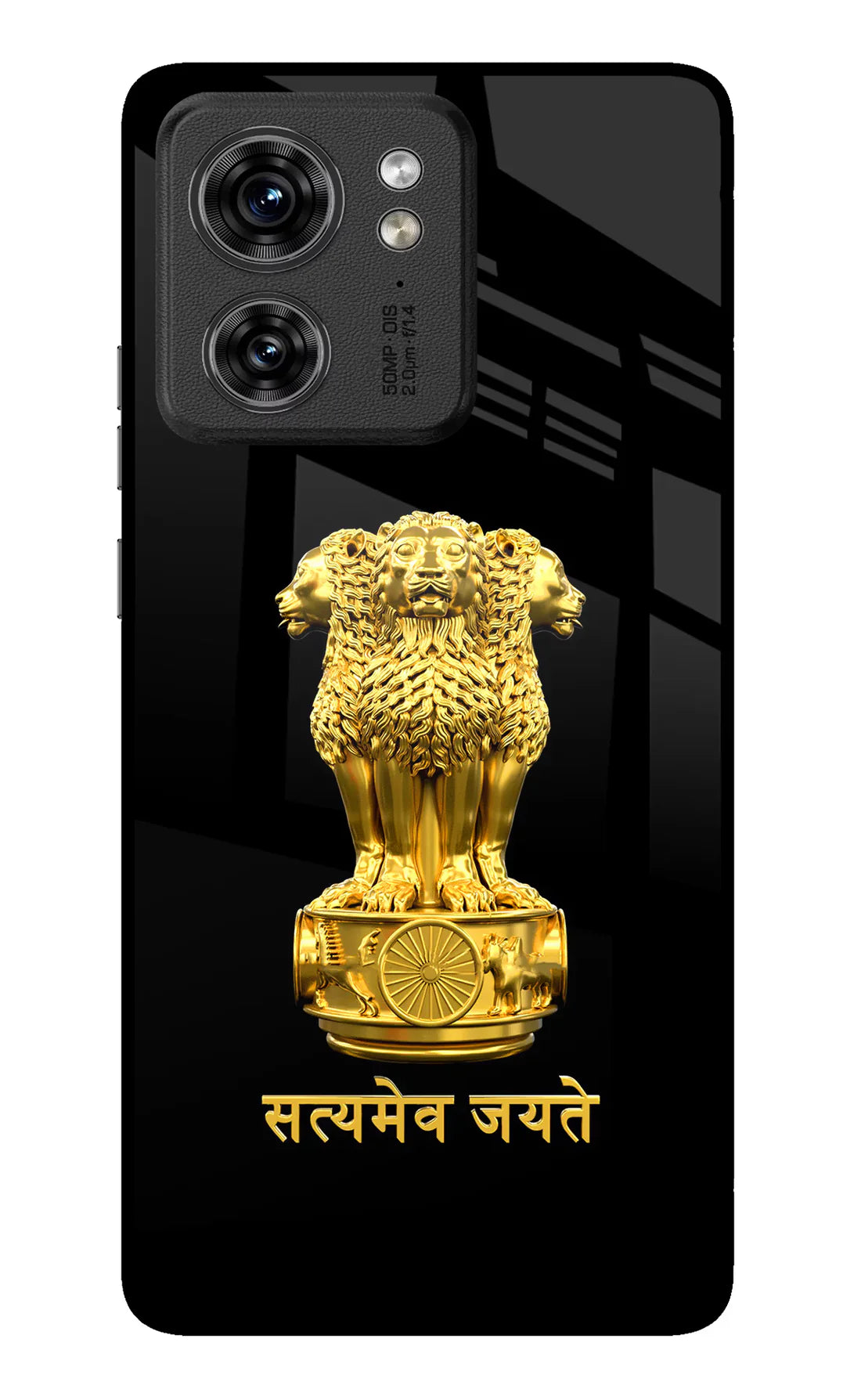 Satyamev Jayate Golden Moto Edge 40 Back cover