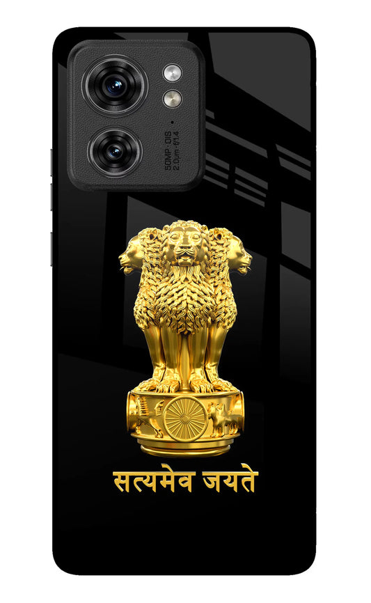 Satyamev Jayate Golden Moto Edge 40 Back cover