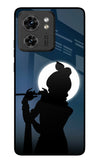 Shri Krishna Silhouette Moto Edge 40 Glass Case