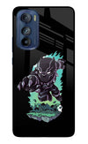 Black Panther Moto Edge 30 Glass Case