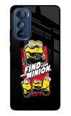 Find your inner Minion Moto Edge 30 Glass Case