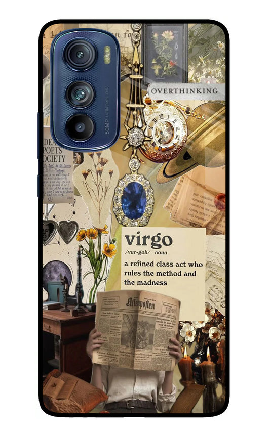 Virgo Zodiac Moto Edge 30 Back cover