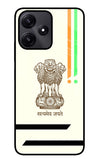 Satyamev Jayate Brown Logo Poco M6 Pro 5G Glass Case