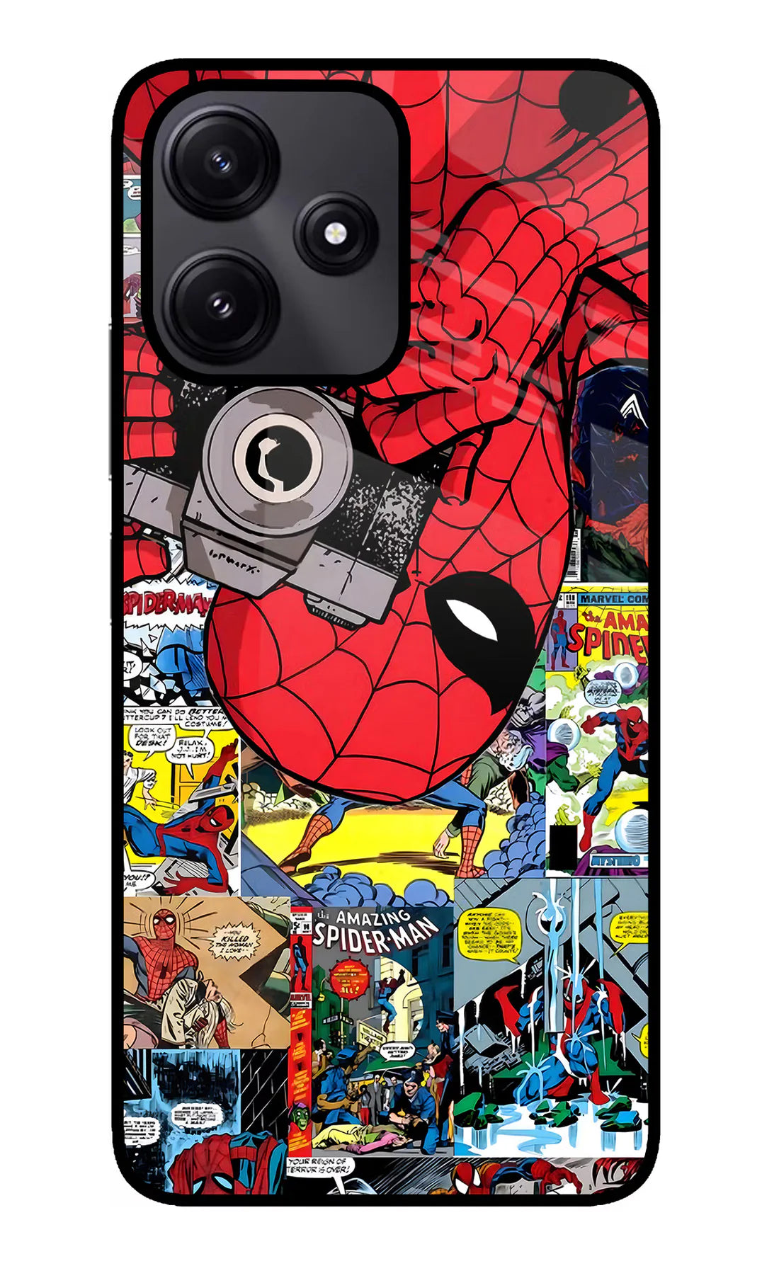 Spider Man Poco M6 Pro 5G  Back cover