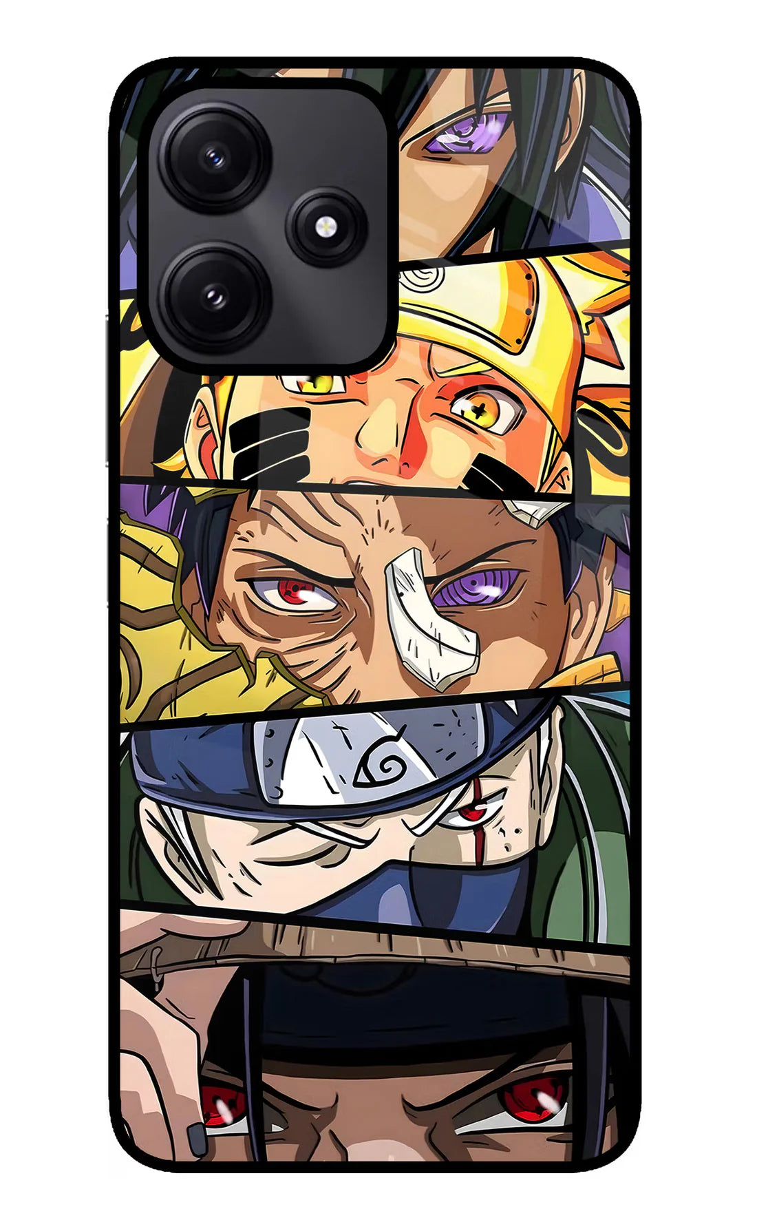 Naruto Character Poco M6 Pro 5G Back cover