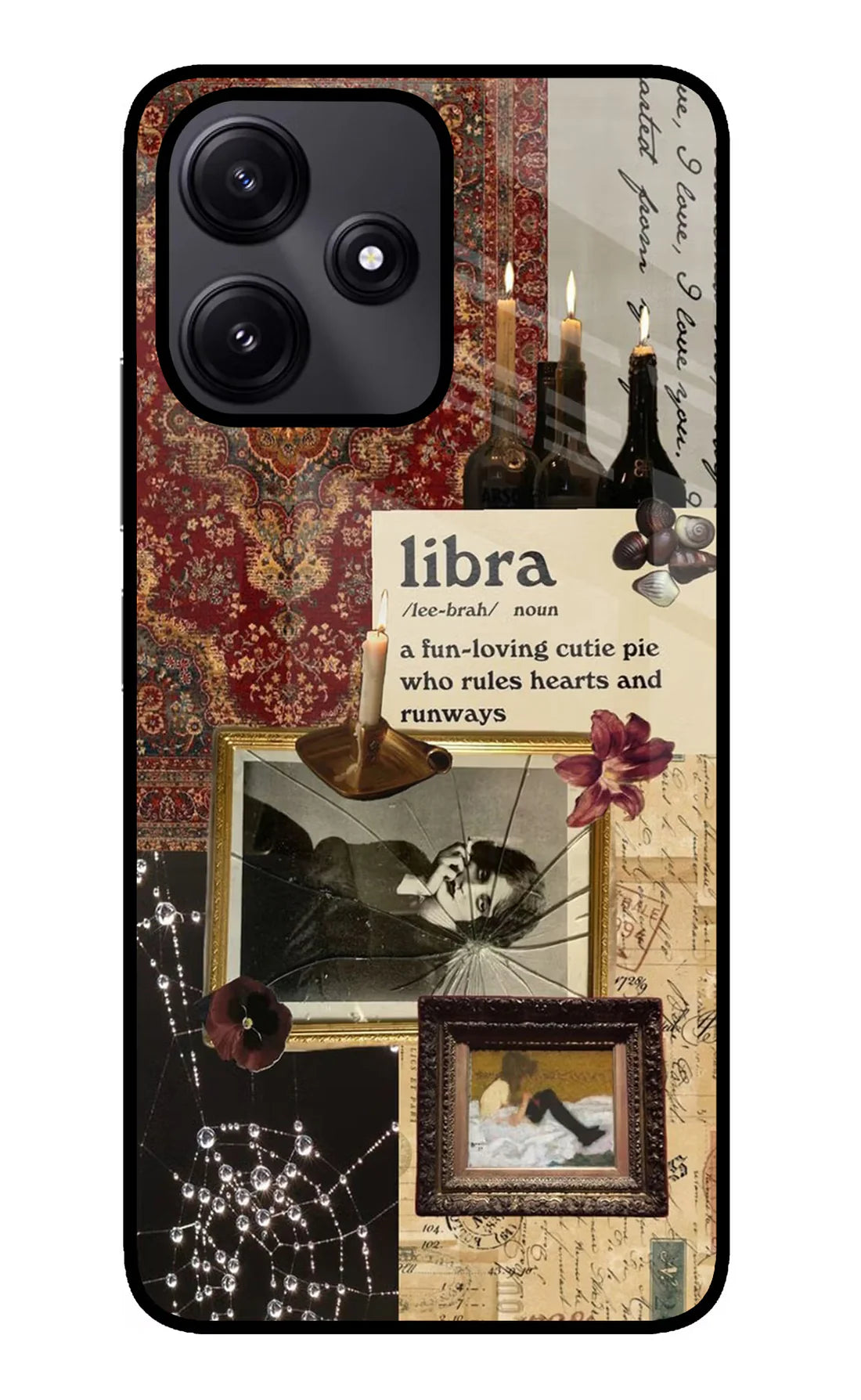 Libra Zodiac Poco M6 Pro 5G Back cover