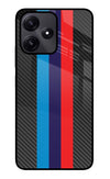 BMW Stripes Pattern Redmi 12 5G Glass Case