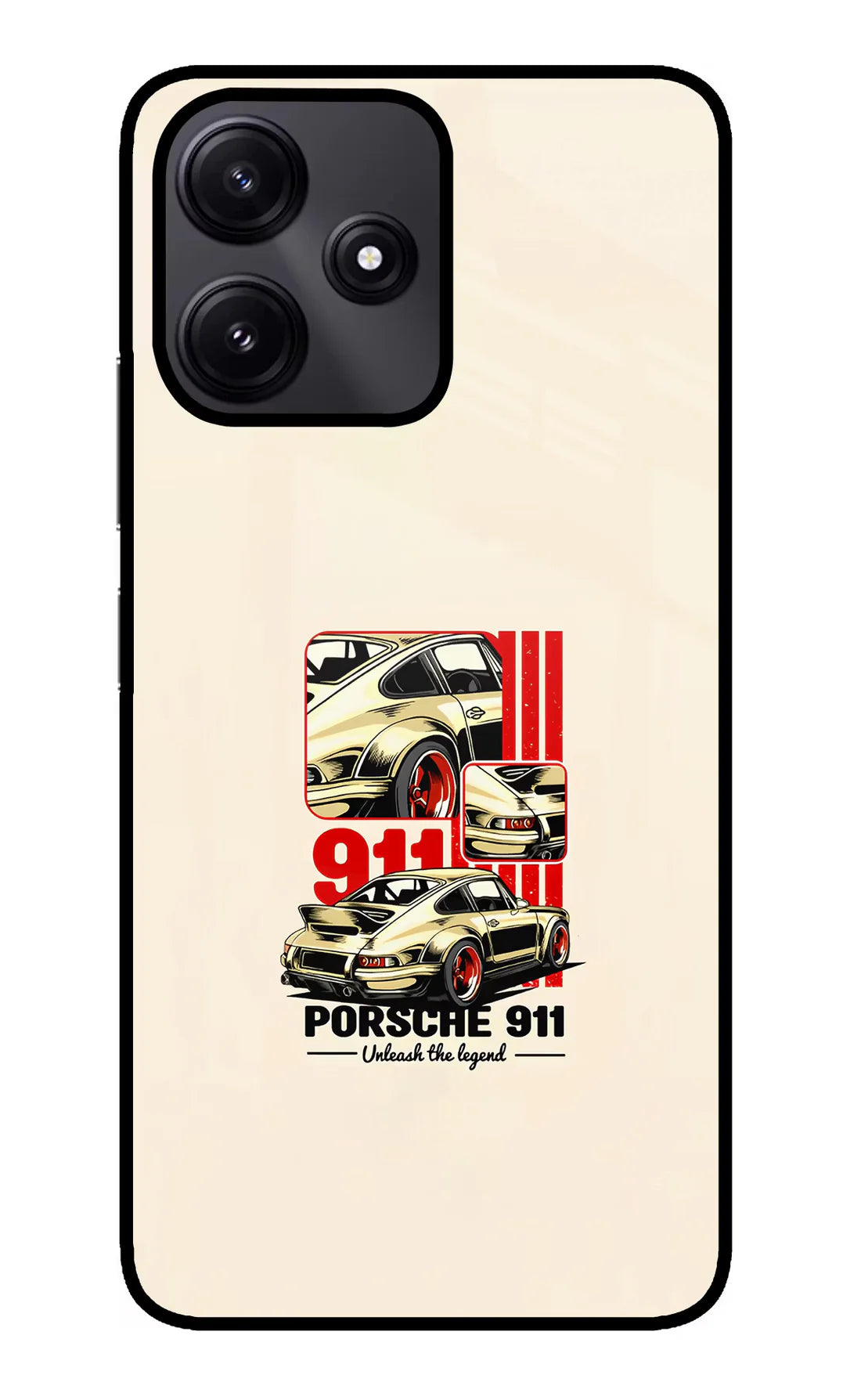 Classic Porsche 911 Redmi 12 5G Back cover