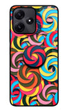 Spiral Pattern Redmi 12 5G Glass Case