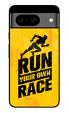 Run Your Own Race Google Pixel 8 Glass Case