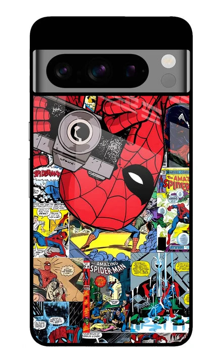 Spider Man Google Pixel 8 Pro Back Cover