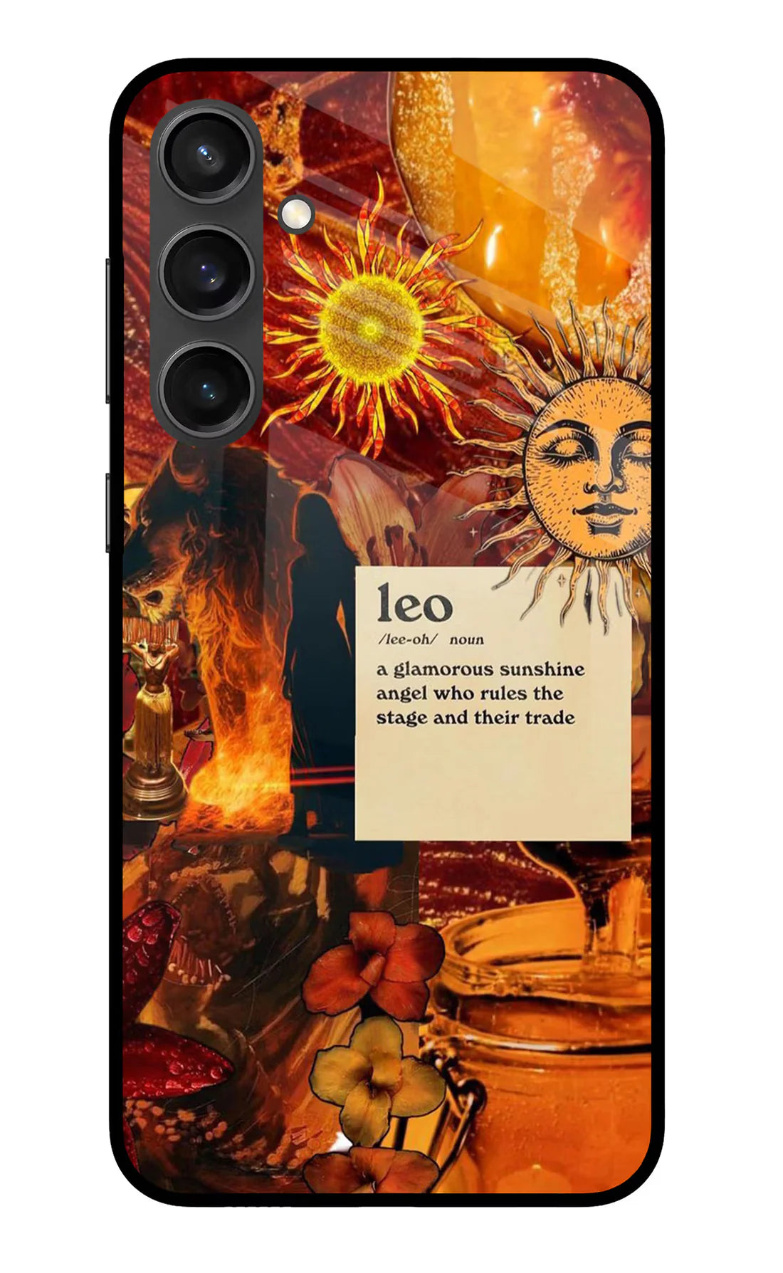 Leo Zodiac Samsung S23 FE 5G Back cover