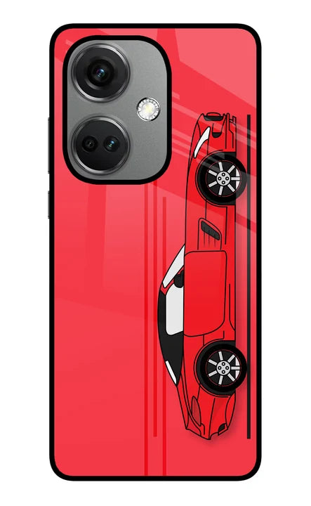 Red Velocity OnePlus Nord CE 3 5G Back Cover