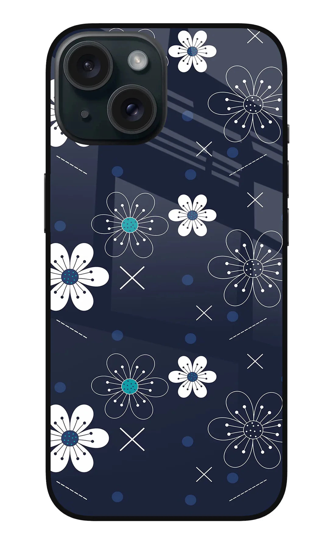 Flowers iPhone 15  Back cover